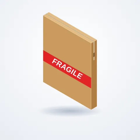 Flat mirror and picture moving box