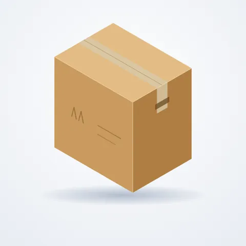 Extra-large moving box for comforters and cushions