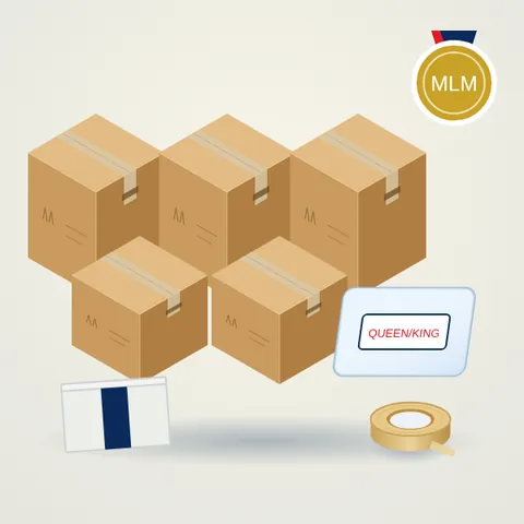 Major League moving kit: moving boxes, tape, packing paper, and mattress moving bags
